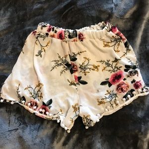 Floral ROMWE shorts